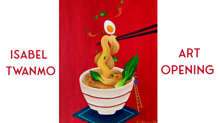 Isable Twanmo's art displayed at Steeple City for ArtWeek