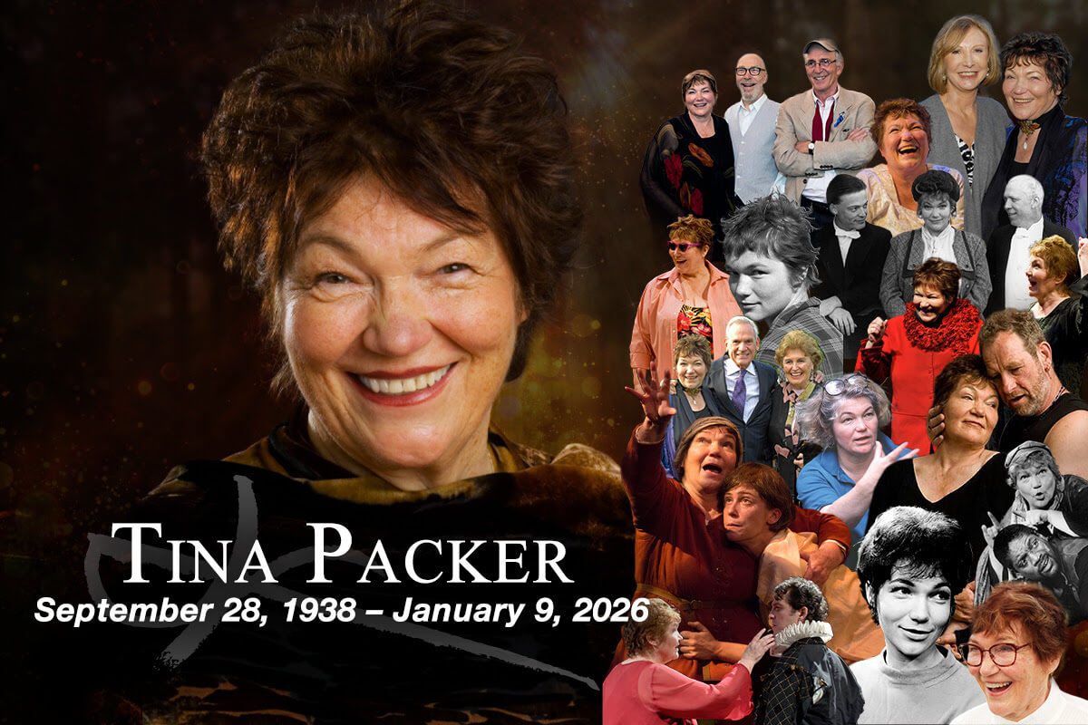 Tina Packer's online celebration of live