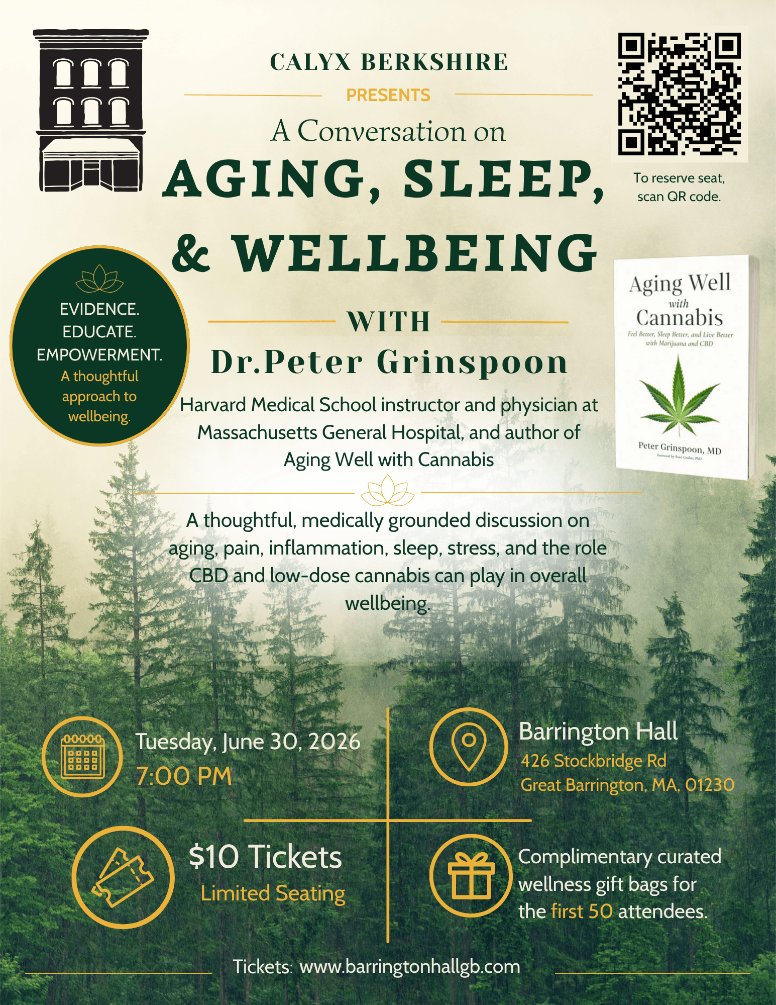 Dr. Peter Grinspoon at Barrington Hall