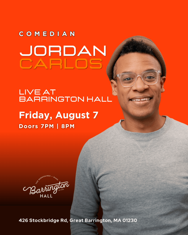 Jordan Carlos at Barrington Hall